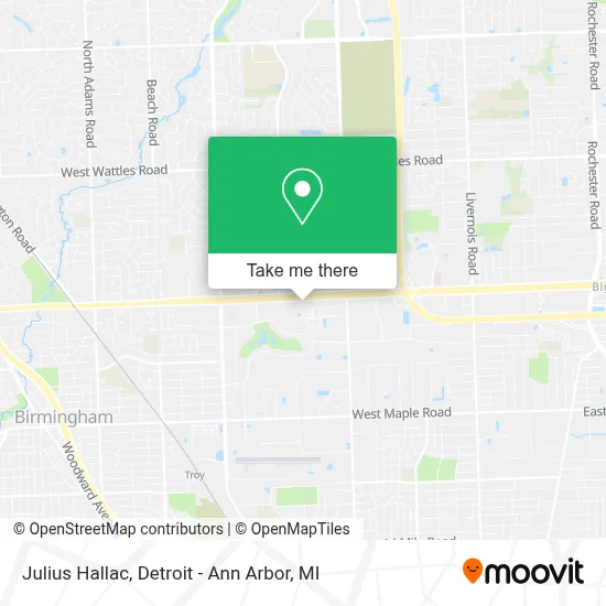 Julius Hallac map