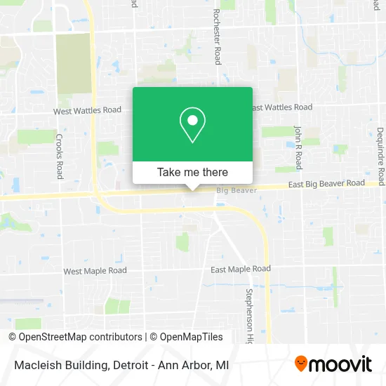Macleish Building map
