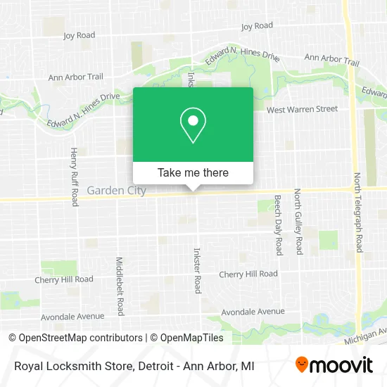Royal Locksmith Store map