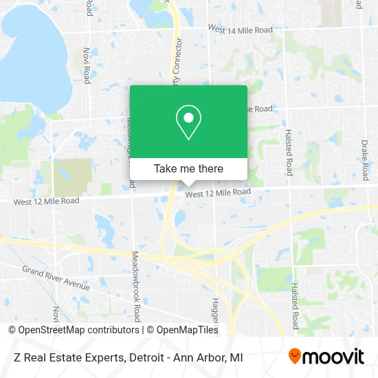 Z Real Estate Experts map