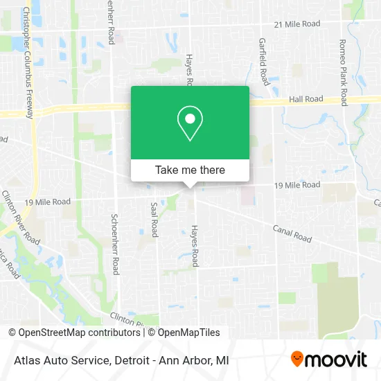 Atlas Auto Service map