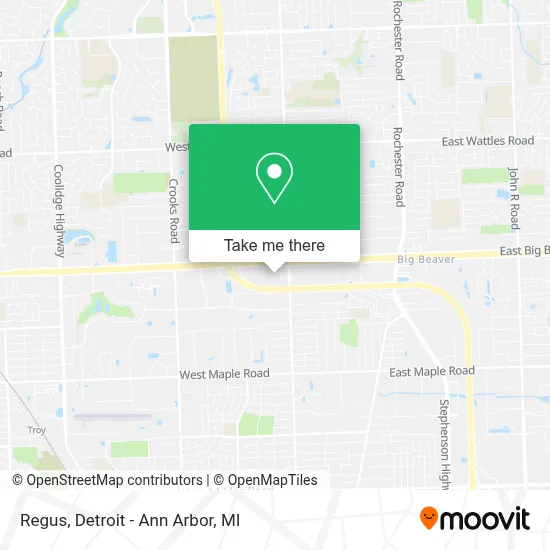 Regus map