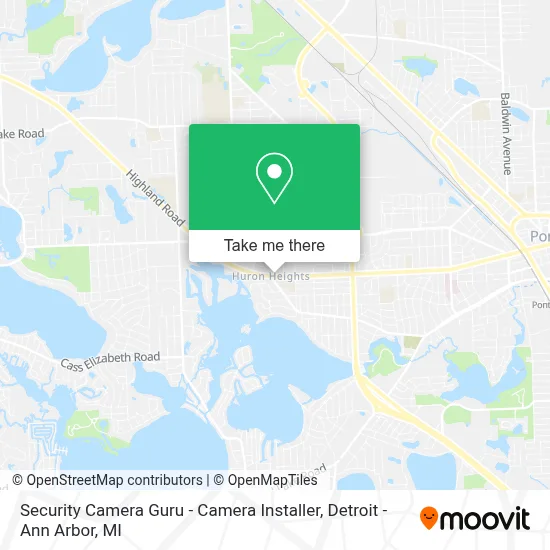 Security Camera Guru - Camera Installer map