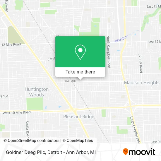 Goldner Deeg Pllc map