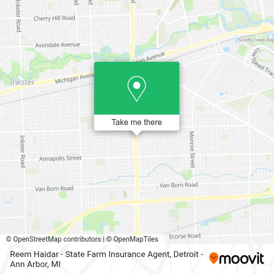 Reem Haidar - State Farm Insurance Agent map