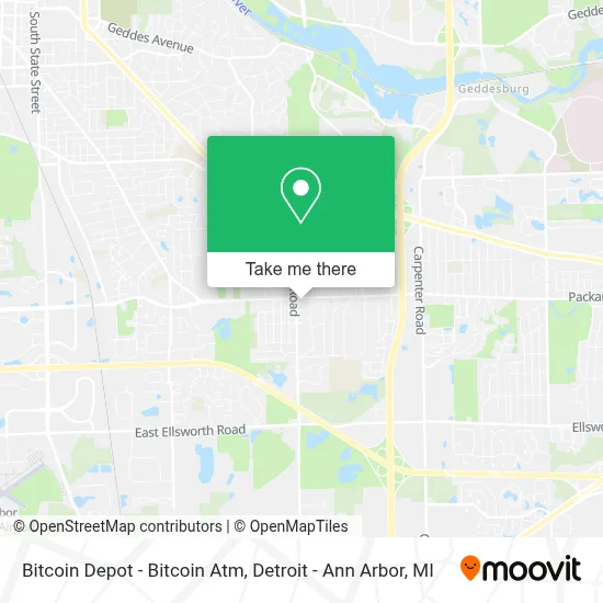 Bitcoin Depot - Bitcoin Atm map