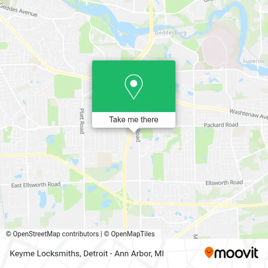 Keyme Locksmiths map