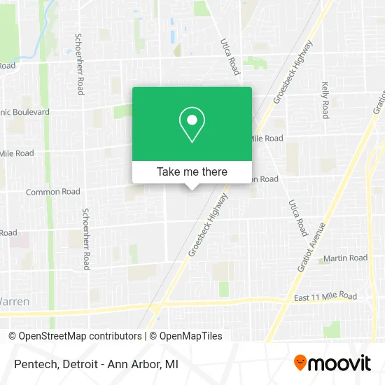 Pentech map