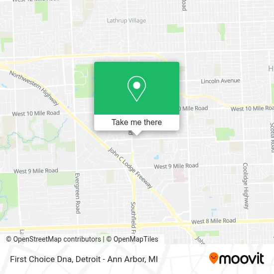 First Choice Dna map