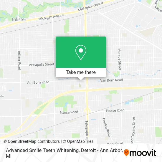 Advanced Smile Teeth Whitening map