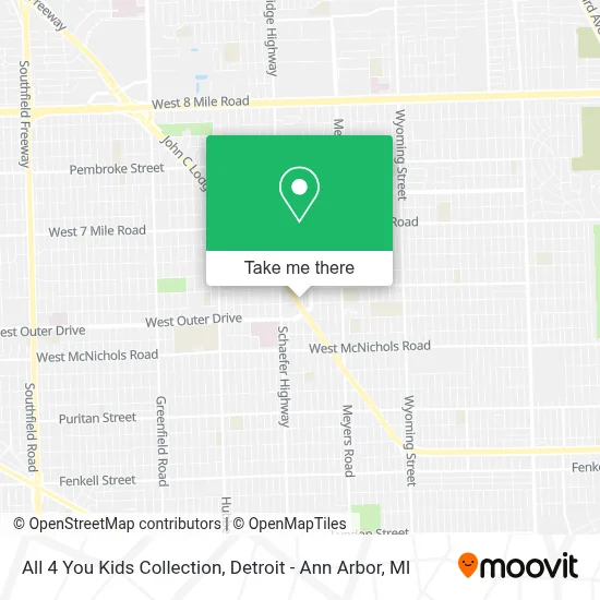 All 4 You Kids Collection map