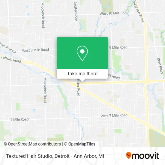 Textured Hair Studio map
