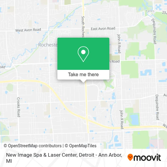 New Image Spa & Laser Center map