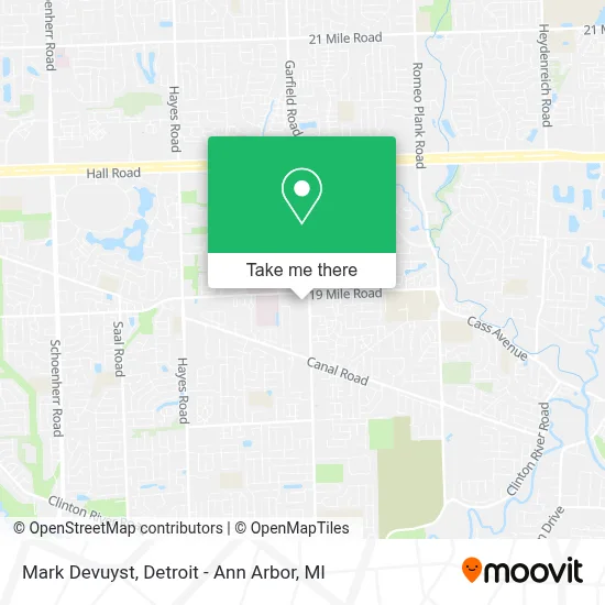 Mark Devuyst map