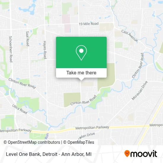 Level One Bank map