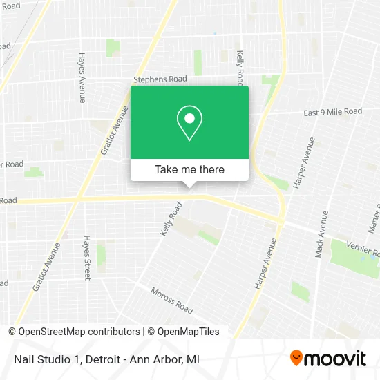 Nail Studio 1 map