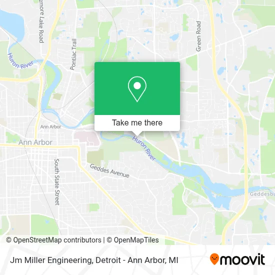 Jm Miller Engineering map
