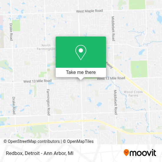 Redbox map