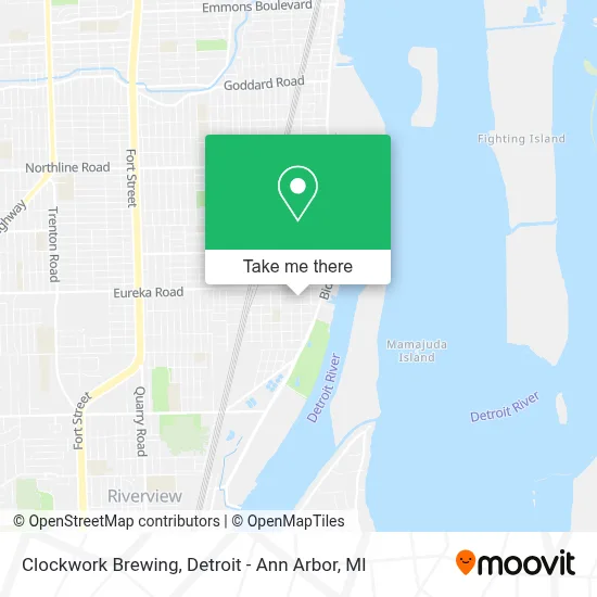 Clockwork Brewing map