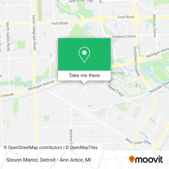 Sisson Manor map