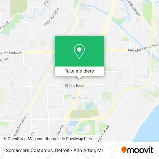 Screamers Costumes map
