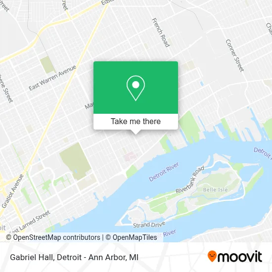 Gabriel Hall map