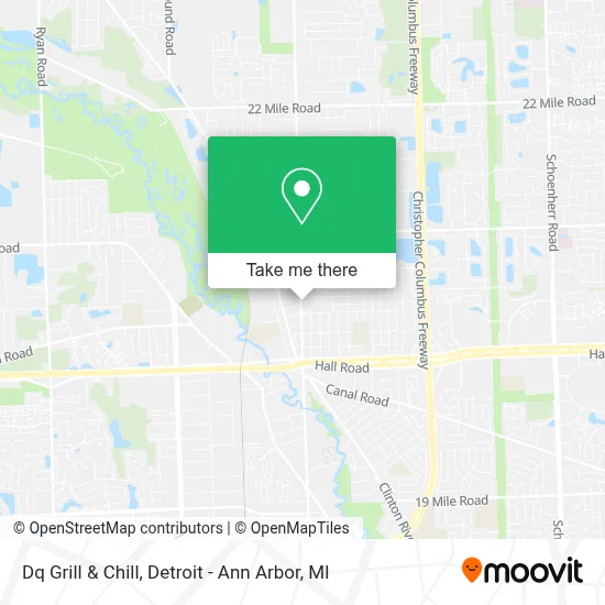 Dq Grill & Chill map