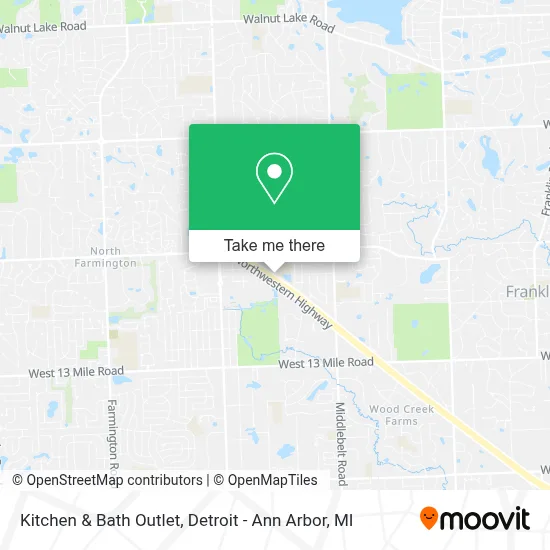 Kitchen & Bath Outlet map