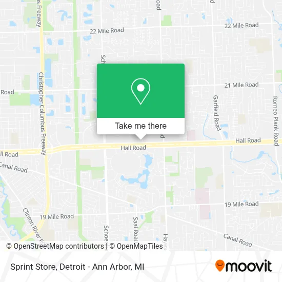Sprint Store map