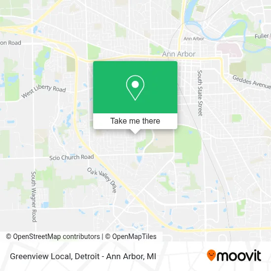 Greenview Local map