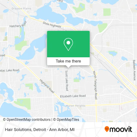 Hair Solutions map