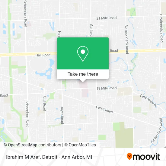 Ibrahim M Aref map