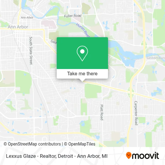 Lexxus Glaze - Realtor map