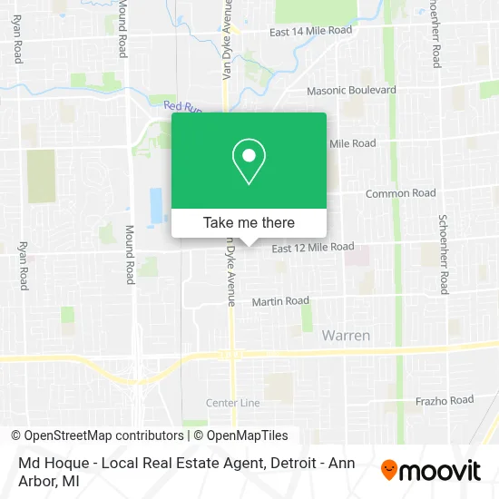 Md Hoque - Local Real Estate Agent map