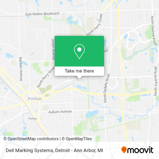 Dell Marking Systems map