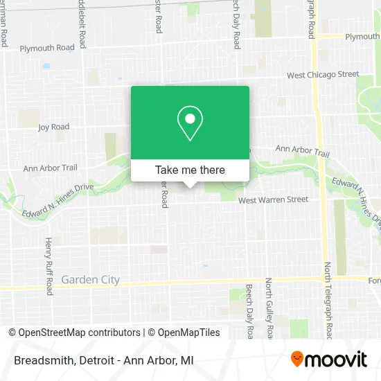 Breadsmith map