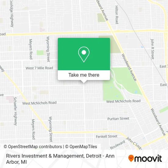 Rivers Investment & Management map