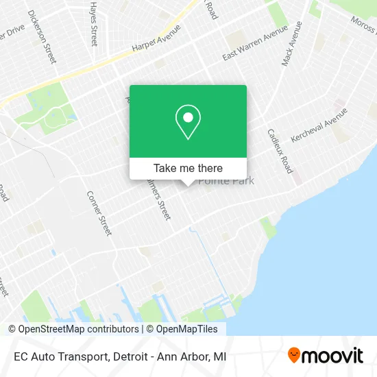 EC Auto Transport map