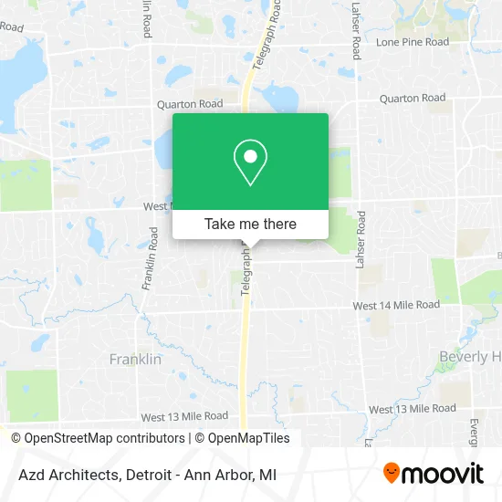 Azd Architects map