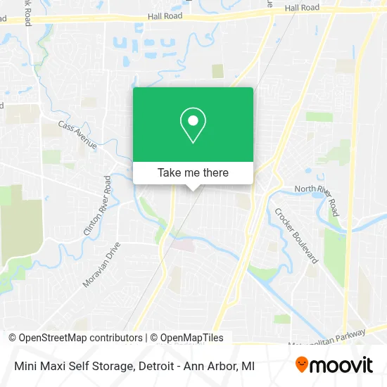 Mini Maxi Self Storage map