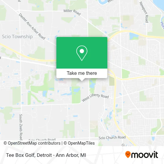 Tee Box Golf map