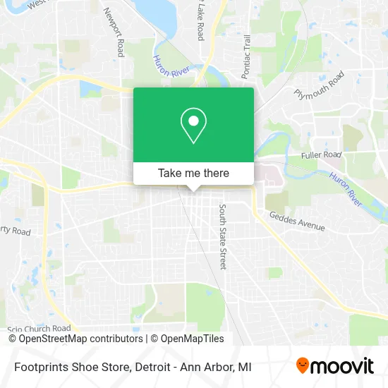 Footprints Shoe Store map