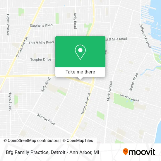 Bfg Family Practice map