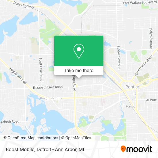 Boost Mobile map
