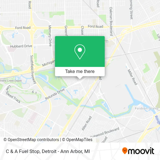 C & A Fuel Stop map