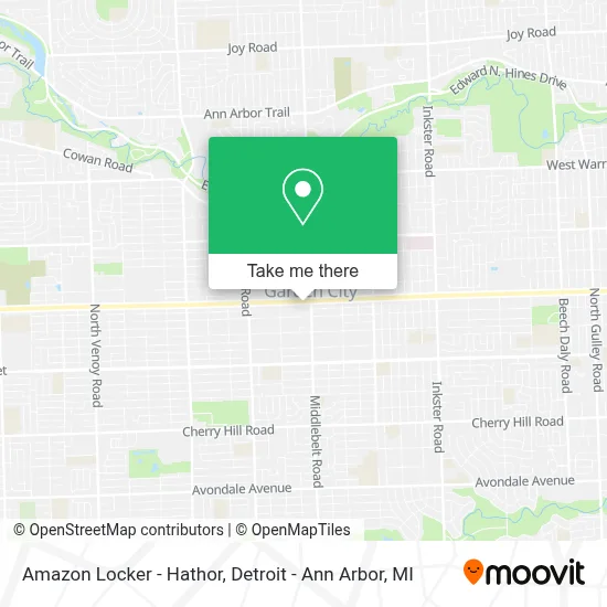 Amazon Locker - Hathor map