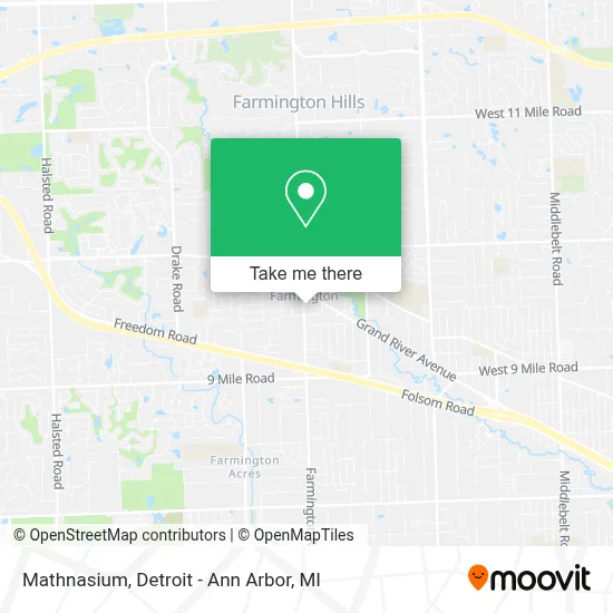 Mathnasium map