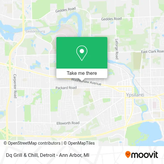 Dq Grill & Chill map