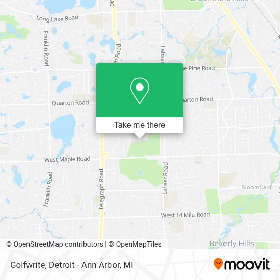 Golfwrite map