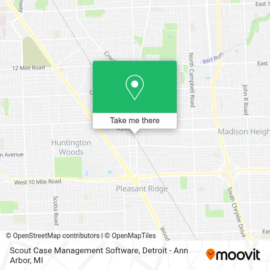Scout Case Management Software map